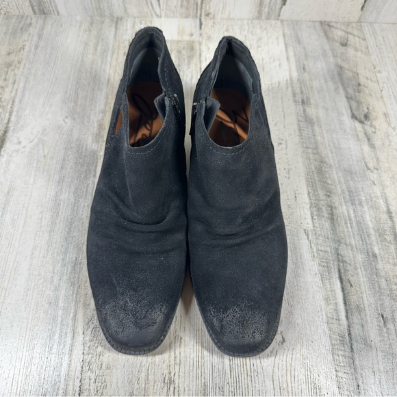 NEW Zodiac Hope Black Suede Leather Women's Ankle Boots #963 - Picture 3 of 14